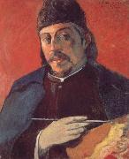 Paul Gauguin Take a palette of self-portraits oil on canvas